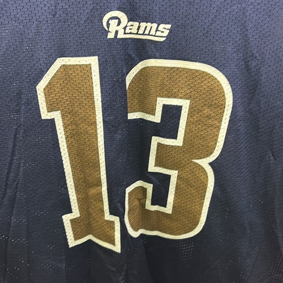 Vintage Kurt Warner St Louis Rams Size XL Puma Jersey - Picture 4 of 12